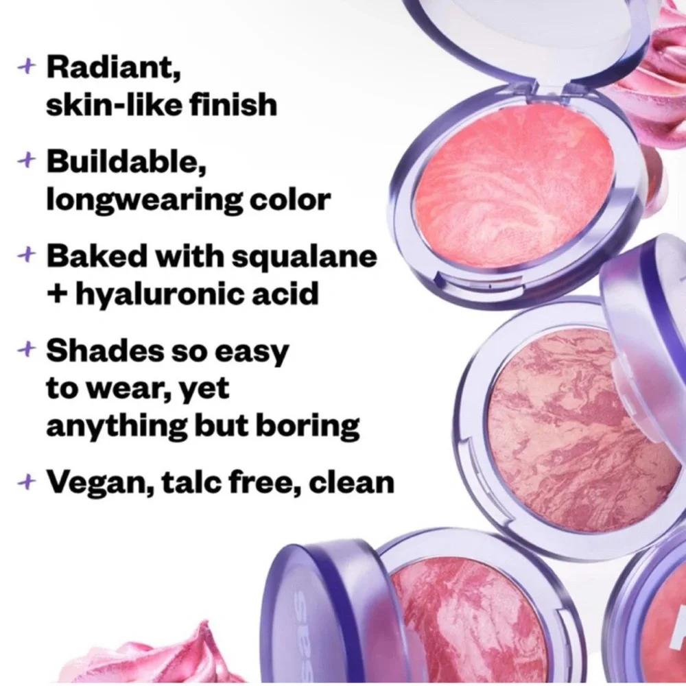 New KOSAS Blush is Life Shade Butterflies Cool Baby Pink Still factory sealed - Picture 4 of 14